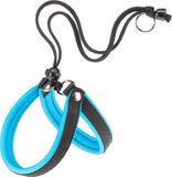 Ferplast Hondentuigje Agila Nylon/pu Zwart/blauw 50-58 Cm