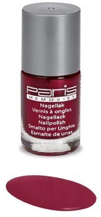 Paris Memories - Nagellak - rood metallic - nummer 241 - 1 flesje met 11 ml