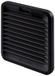 Finder 7F.02.0.000.1000.0 Uittredingsfilter (b x h x d) 120 x 120 x 19.65 mm Zwart 1 stuk(s)