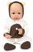 Bébé poupée 40 cm - Poupée en silicone - Étanche - Cadeau anti-stress - Sensation réaliste - Naevus unique