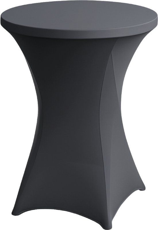 BRASQ Statafelrok Antraciet Grijs - ∅80-74 x110 cm