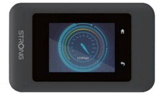 Strong 4G+ LTE MiFi Hotspot Router Wi-Fi 1200 Black