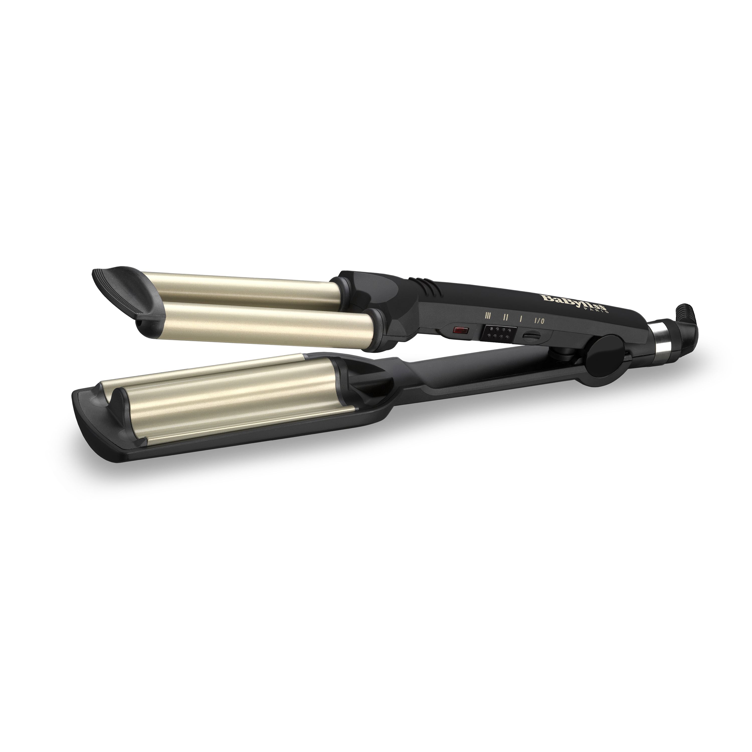 BaByliss EasyWaves Textuurtang - Warm - Zwart/Zilver