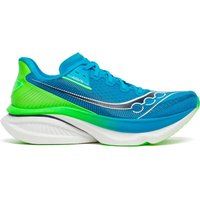 Saucony Endorphin Azura Heren Hardloopschoenen - Blauw/Groen - Maat 42
