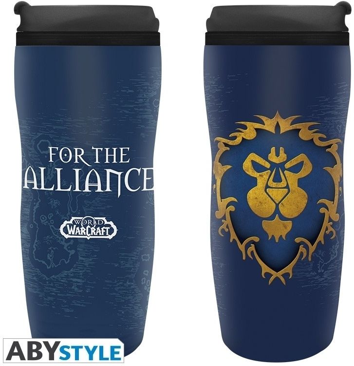 Abystyle World of Warcraft - For The Alliance Travel Mug