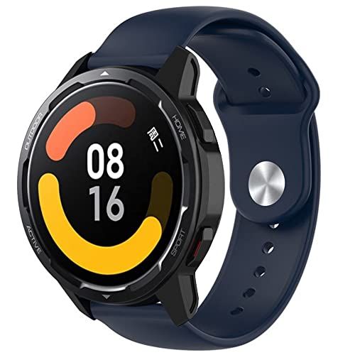 Strap-it sport band - donkerblauw - Geschikt voor Xiaomi Watch S1
