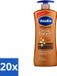 Vaseline Lait corps Cacao Radiant - Nourrissant intensif - 600 ml - Lot économique - 20 pièces