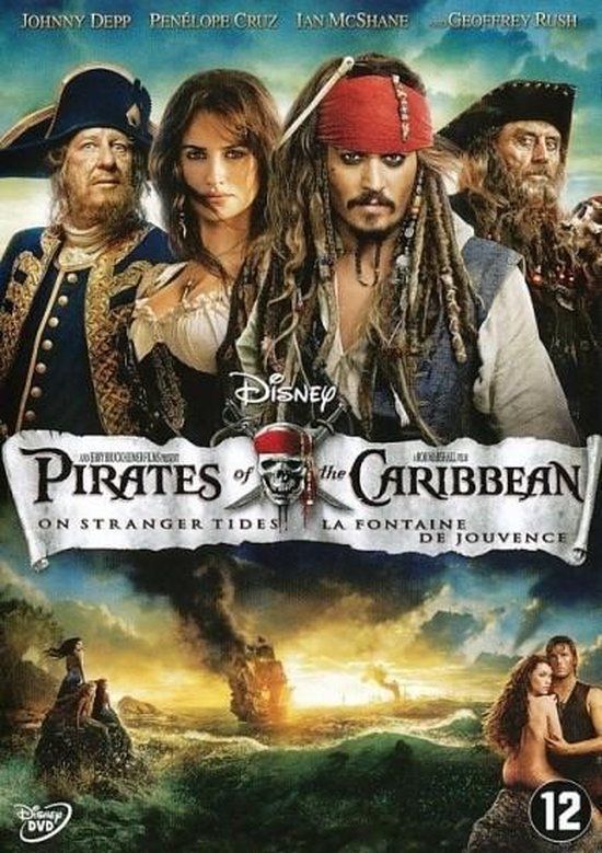 Disney Movies Pirates Of The Caribbean 4 - On Stranger Tides (DVD)