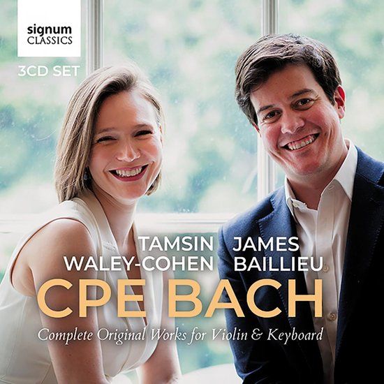 Sonic Rendezvous CPE Bach Complete Works For Violin And Keyboard