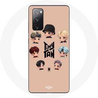 Samsung Galaxy S20 FE BTS TinyTAN Animation RM Poster Jin Suga J-Hope Jimin V And Jungkook Maniacase Tasje