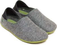 Gottstein Wool Slip-On Unisex Slippers Wol Grijs Groen Maat 39