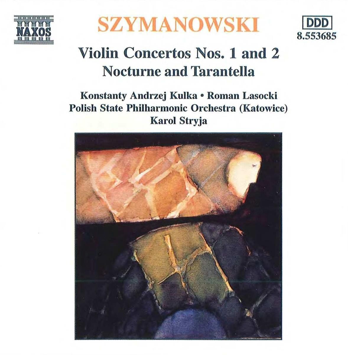 OUTHERE Szymanowski Karol: Concerti per Violino Nr 1 Opus 35 Nr 2 Opus 61 - CD