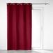 Douceur Wicotex - Gordijnen - Kant en klaar - Met ringen - Verduisterend - 140x260cm Kleur Rood
