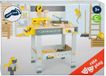 Small Foot - Houten Werkbank Miniwob - 52dlg. - Grijs