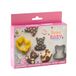 Decora 0255236 Set bestaande uit 2 plastic koekjessnijders, tropische bladeren Monstera, voor het maken van decoraties gemaakt van suikerpasta of rubberpasta, Made in Italy, origineel design.