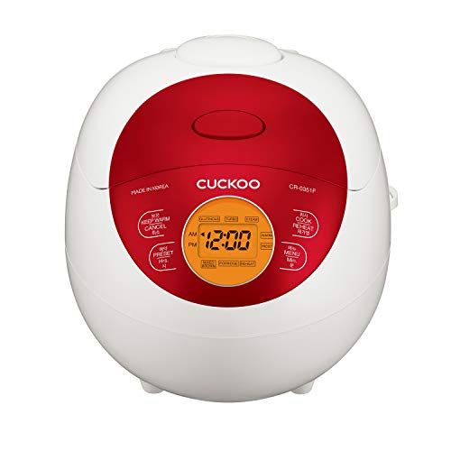 CUCKOO CR-0351F el. Rijstkoker, Fuzzy Logic, 0,54l / 425W voor 3 personen