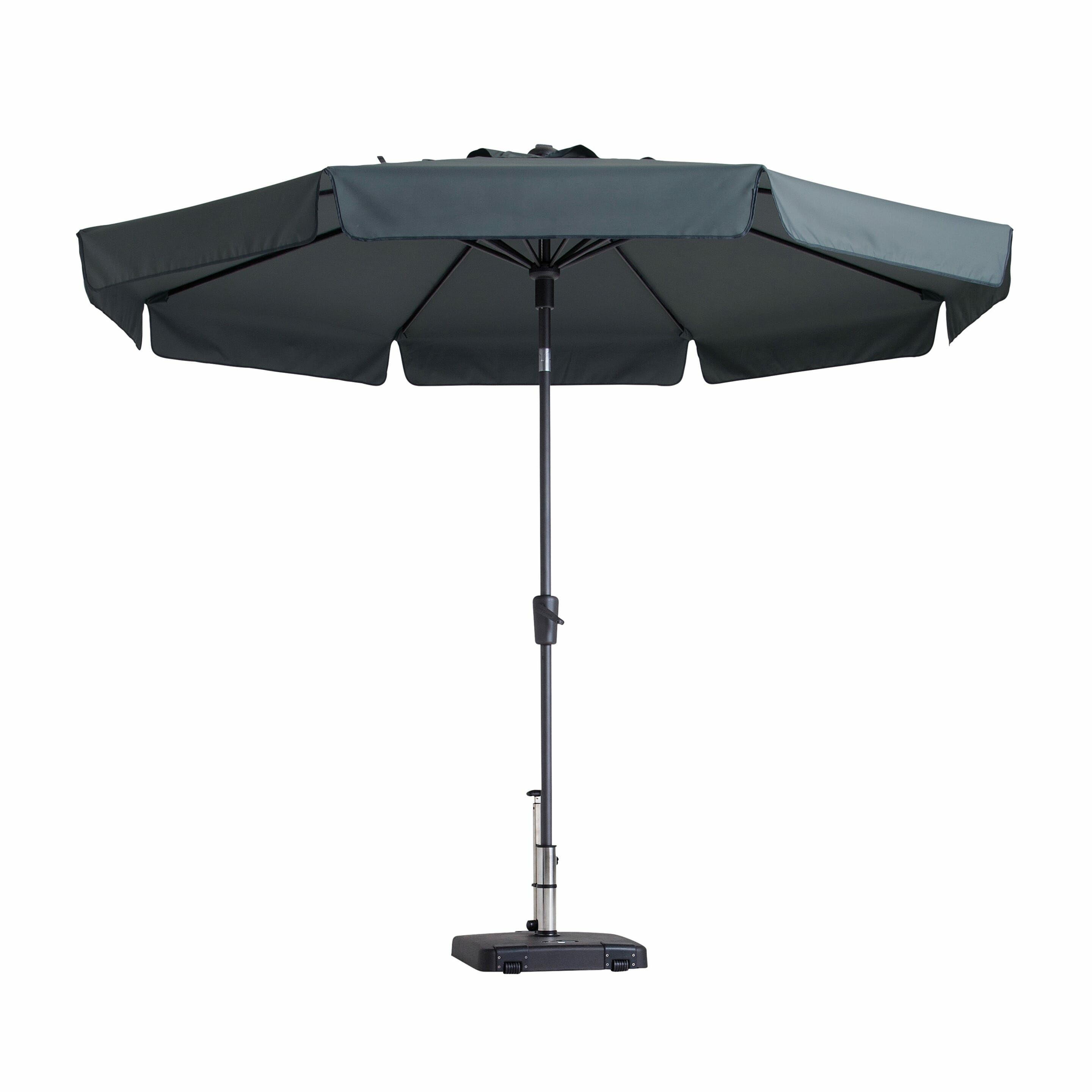 Madison Parasol Flores Rond - 300cm - Grijs