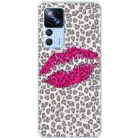 1001 coques Xiaomi Siliconen hoesje compatibel met Xiaomi Mi 12T, Xiaomi Mi 12T Pro luipaardkus
