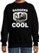 Bellatio Decorations Shoppartners Bv Dieren dassen sweater zwart kinderen - badgers are serious cool trui jongens/ meisjes - cadeau das/ dassen liefhebber - kinderkleding / kleding 152/164