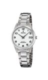 Festina Dameshorloge Analoog van Roestvrij Staal 316l Zilverkleurig