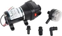 Merkloos Dompelpomp - Waterpomp - Micromembraan - 24V 120W - Zwart