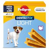 PEDIGREE DENTASTIX Light Multipack voor kleine honden, 5 x 7 stuks