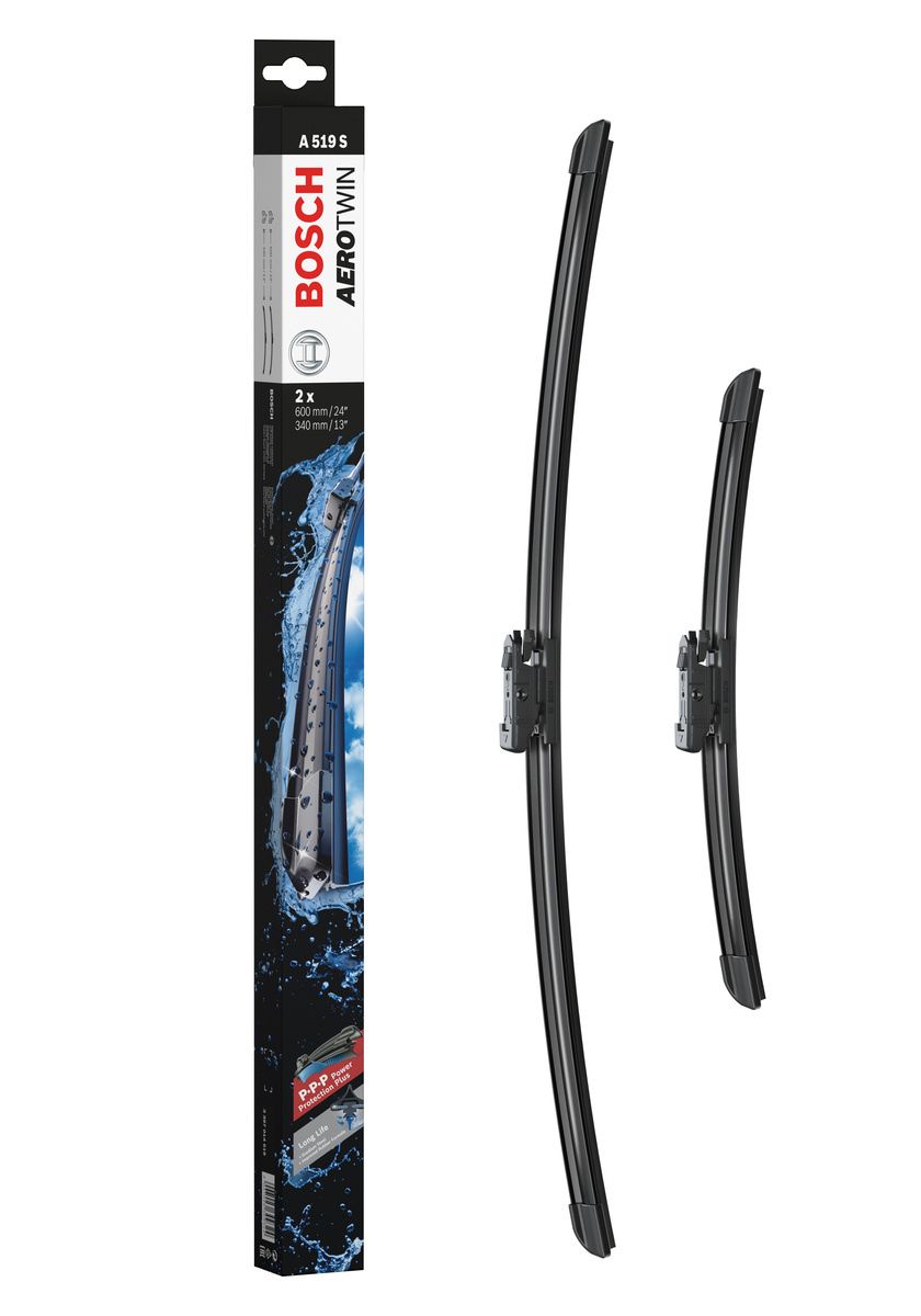 Ruitenwissers Aerotwin A519S - 600/340 mm - Set wisserbladen