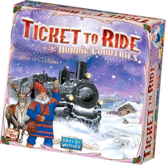 Days of Wonder Ticket to Ride: Nordic Countries - Engels Bordspel