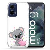 Cokitec Versterkte hoes voor Motorola G35 5G Animal Koala C?ur