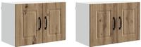 vidaXL Wandkast PORTO - Artisan Eiken