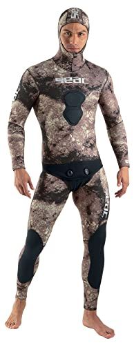 Seac Gannet Wetsuit - 5mm - Hooded Jacket & High Waist Pants - Men