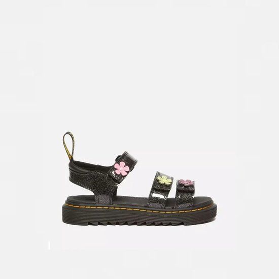 Dr. Martens Klaire T sandalen zwart glitter voor kinderen
