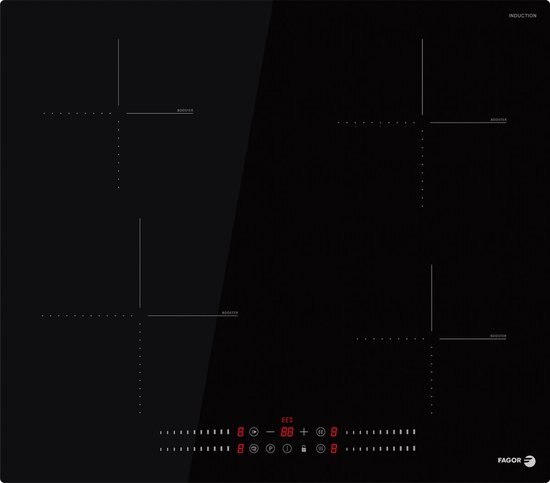 Fagor FTI472V - Inductie inbouwkookplaat met aangesloten 1 Fasekabel met stekker