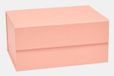 OYOY Boîte de rangement rectangulaire en carton corail