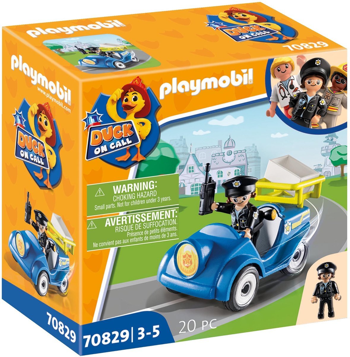 playmobil Duck On Call Mini-politiewagen - 70829