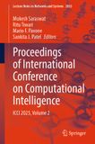 Proceedings Springer Nature Lecture Notes in Networks and Systems: Proceedings of International Conference on Computational Intelligence, Paperback