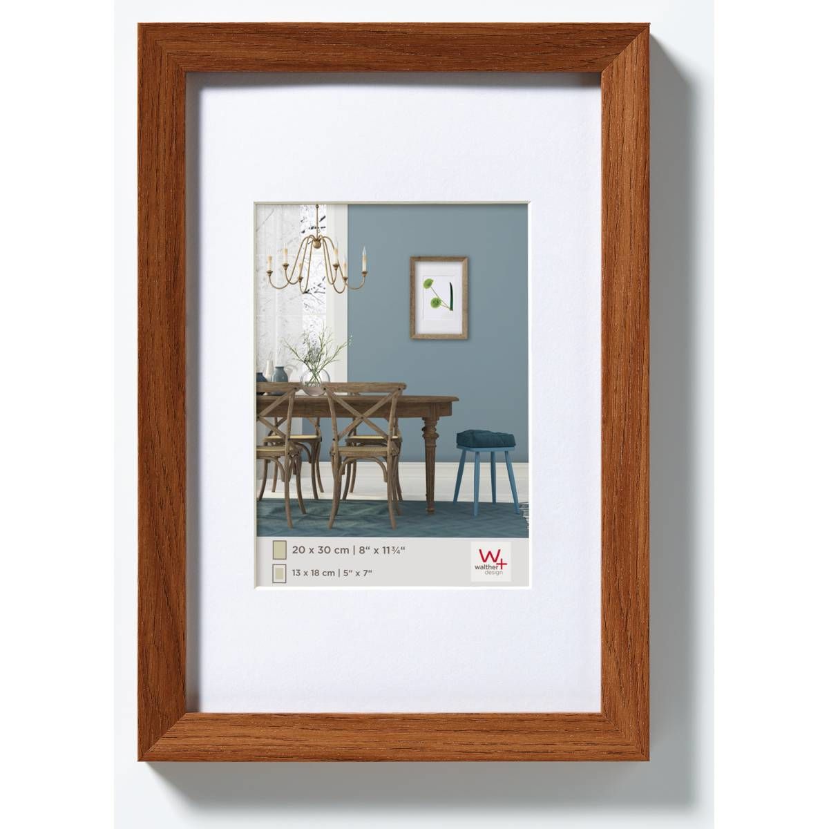Walther Design EF030P Eiken Houten Fotolijst - 13 x 18 cm