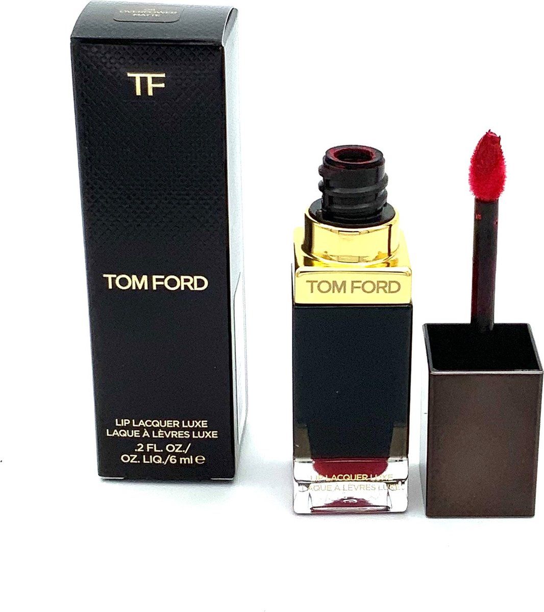 Tom Ford Lip Lacquer Luxe Matte, Ruj Lichid, 08 Overpower, 6 Ml