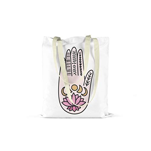 Bonamaison - Herbruikbare Boodschappentas - 48x55 cm - 100% Katoen - Canvas - Turkije