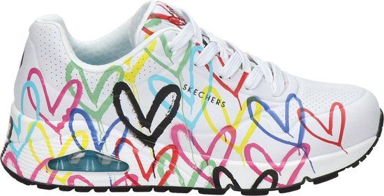 Skechers UNO-SPREAD THE LOVE Dames Sneakers - Maat 39