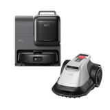 eufy Aspirateur robot Omni E28 + eufy Robot tondeuse E15