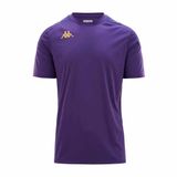 Kappa Gianto T-shirt Heren Paars Polyester Aansluitend S