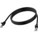 Vision TC 2MCAT6A/BL câble réseau Noir 2 m Cat6a U/UTP (UTP) Rond