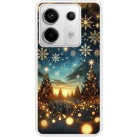 Xiaomi Bedrukt siliconen hoesje compatibel met Xiaomi Redmi Note 13 Pro 5G magie de noel