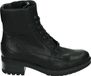 Durea 9725 H Zwart Leer Dames Sneakers Maat 41