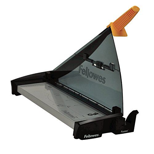 Fellowes Kleinkantoor hefboomsnijmachine Fusion A3 zwart/metallic