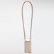 Gehard Xiaomi Gehard Glas Versterkte Transparante Hoes voor Redmi Note 12 4G Gouden Slang Metalen Lanyard/Koord