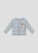 s.Oliver T-Shirt Lichtblauw Gestreept Katoen Korte Mouw Unisex Kinderen 62