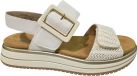 Remonte D1J53-81 Sandalen Wit Leer Dames - Wit/Goud - 42