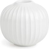 Kähler Design Hammershøi Kandelaar - Ø 7,5 cm - Hoogte 6,5 cm - Wit